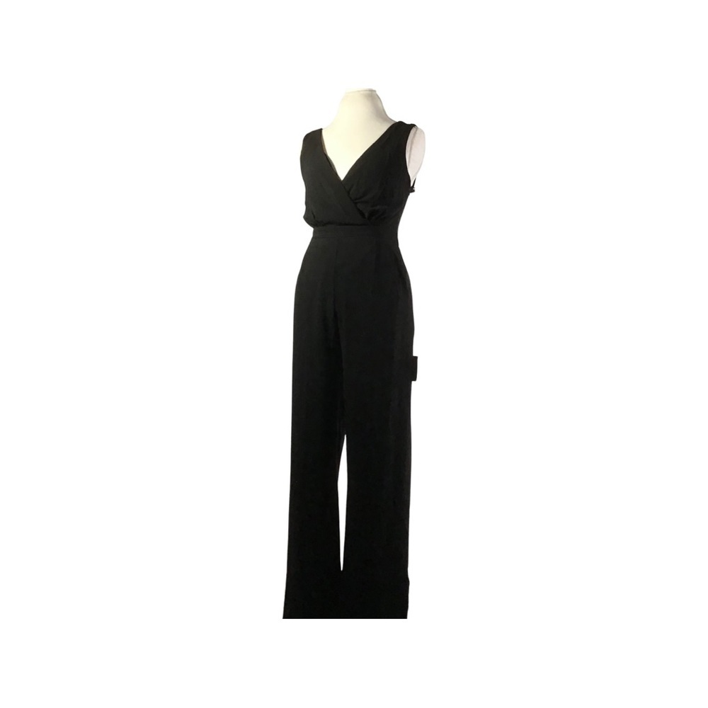 Lulus long black jumper with lace back